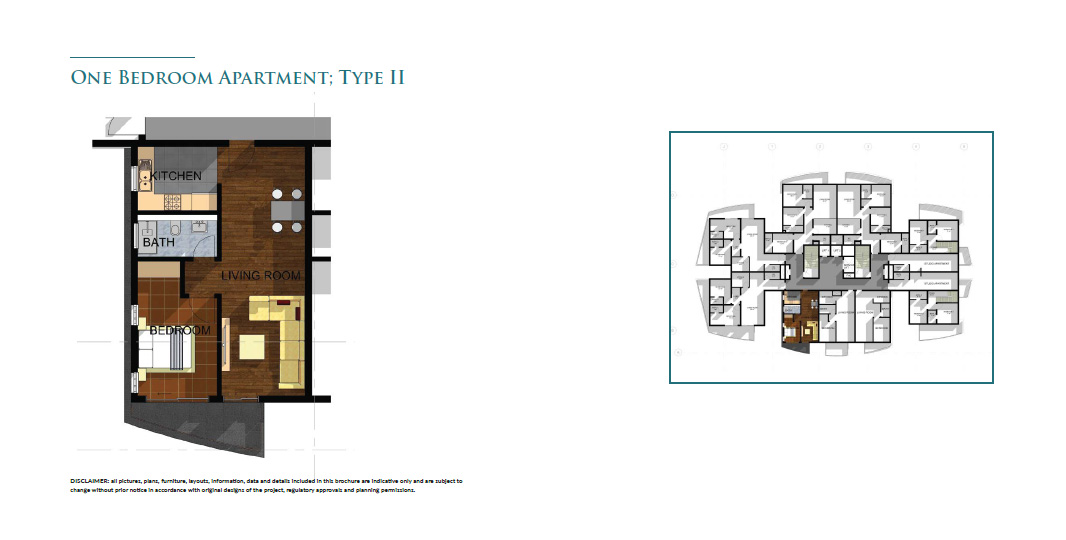 1 Bedroom Apartment - Type 2